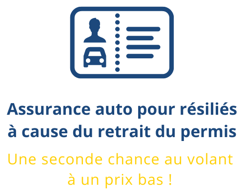assurance auto pour résiliés à cause du retrait de permis